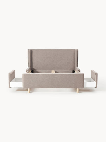 Lux Arche Drawer Bed, Upholstered