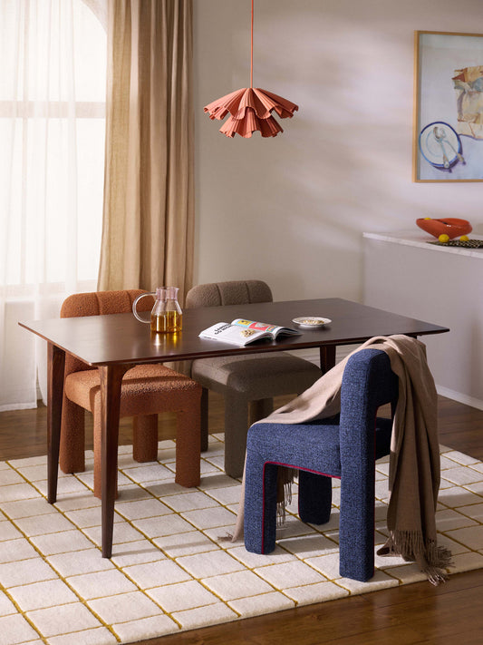 Lux Archie Dining Table Made from Mango Wood, in Various Sizes