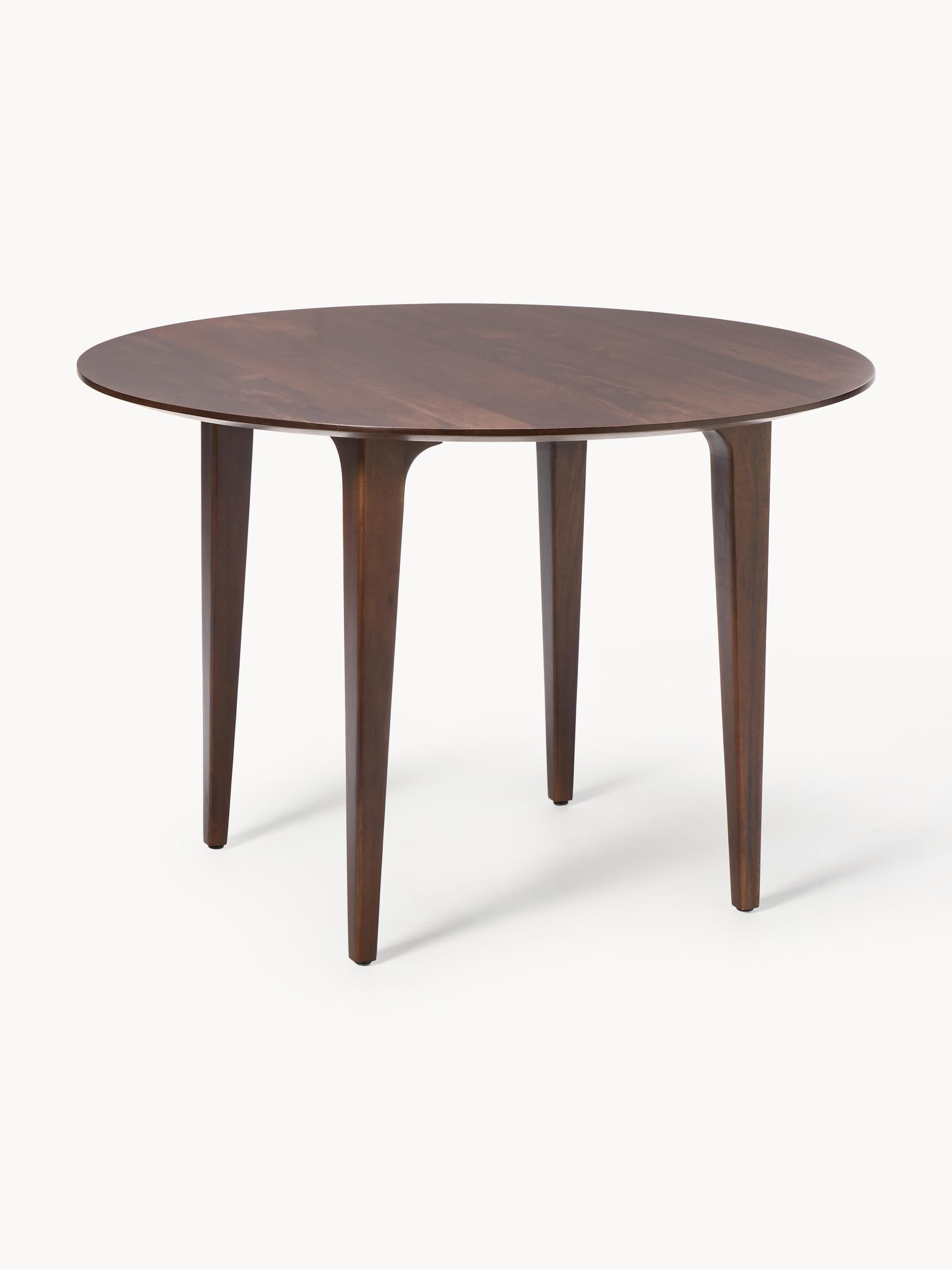 Lux Archie Round Dining Table, Ø 110 cm, in Mango Wood