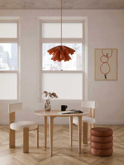 Lux Archie Round Dining Table, Ø 110 cm, in Oak