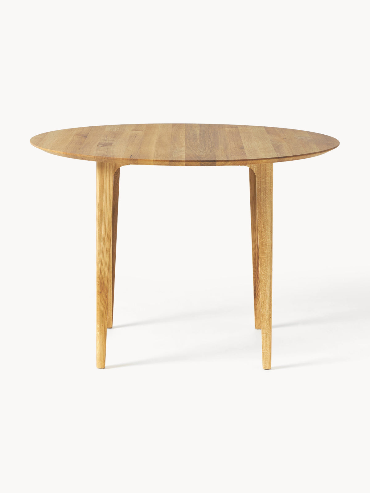Lux Archie Round Dining Table, Ø 110 cm, in Oak