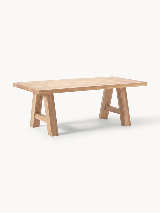 Lux Ashton Dining Table Made from Oak, in Various Sizes