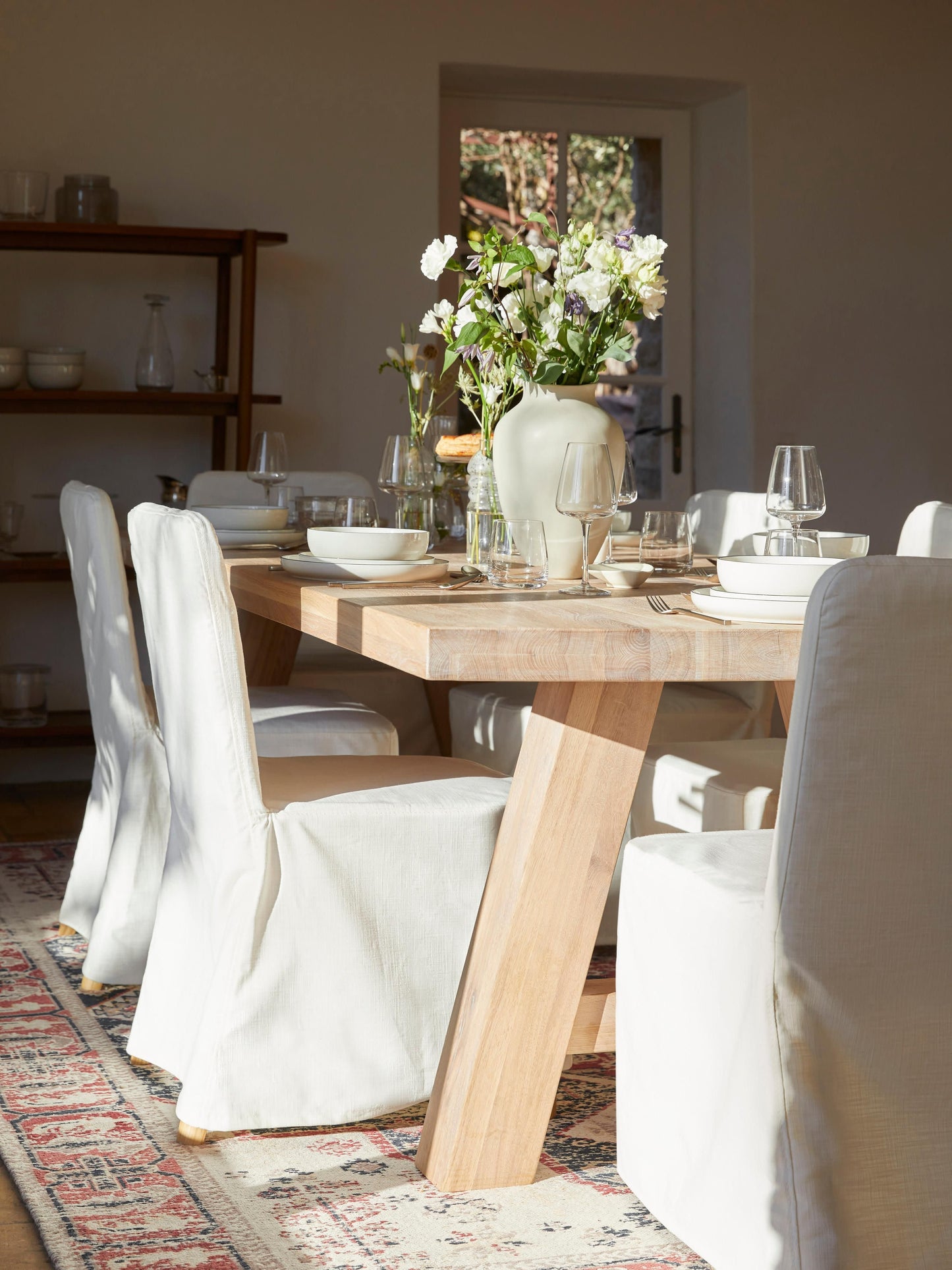 Lux Ashton Dining Table Made from Oak, in Various Sizes