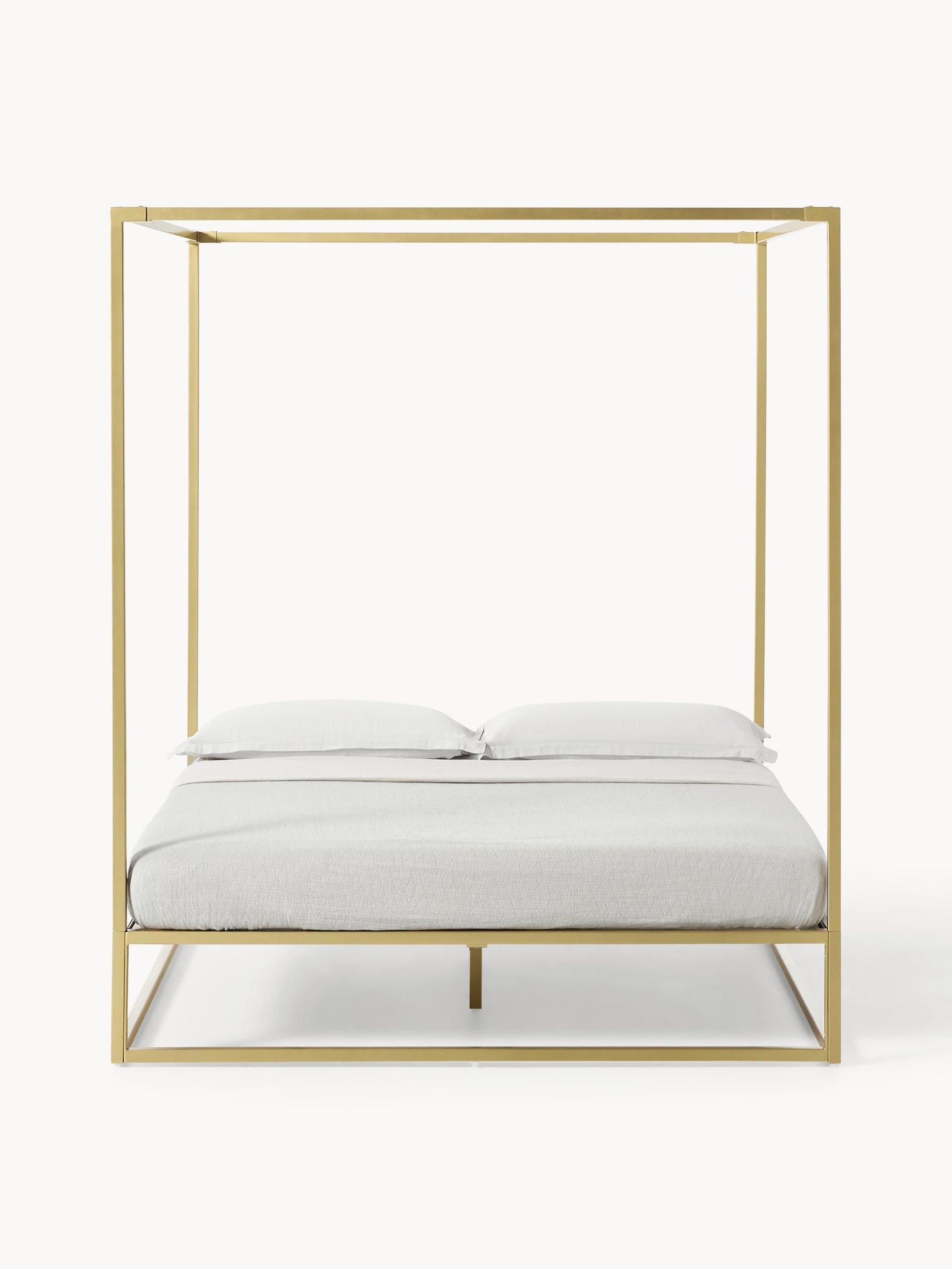 Lux Belle Four-Poster Metal Bed