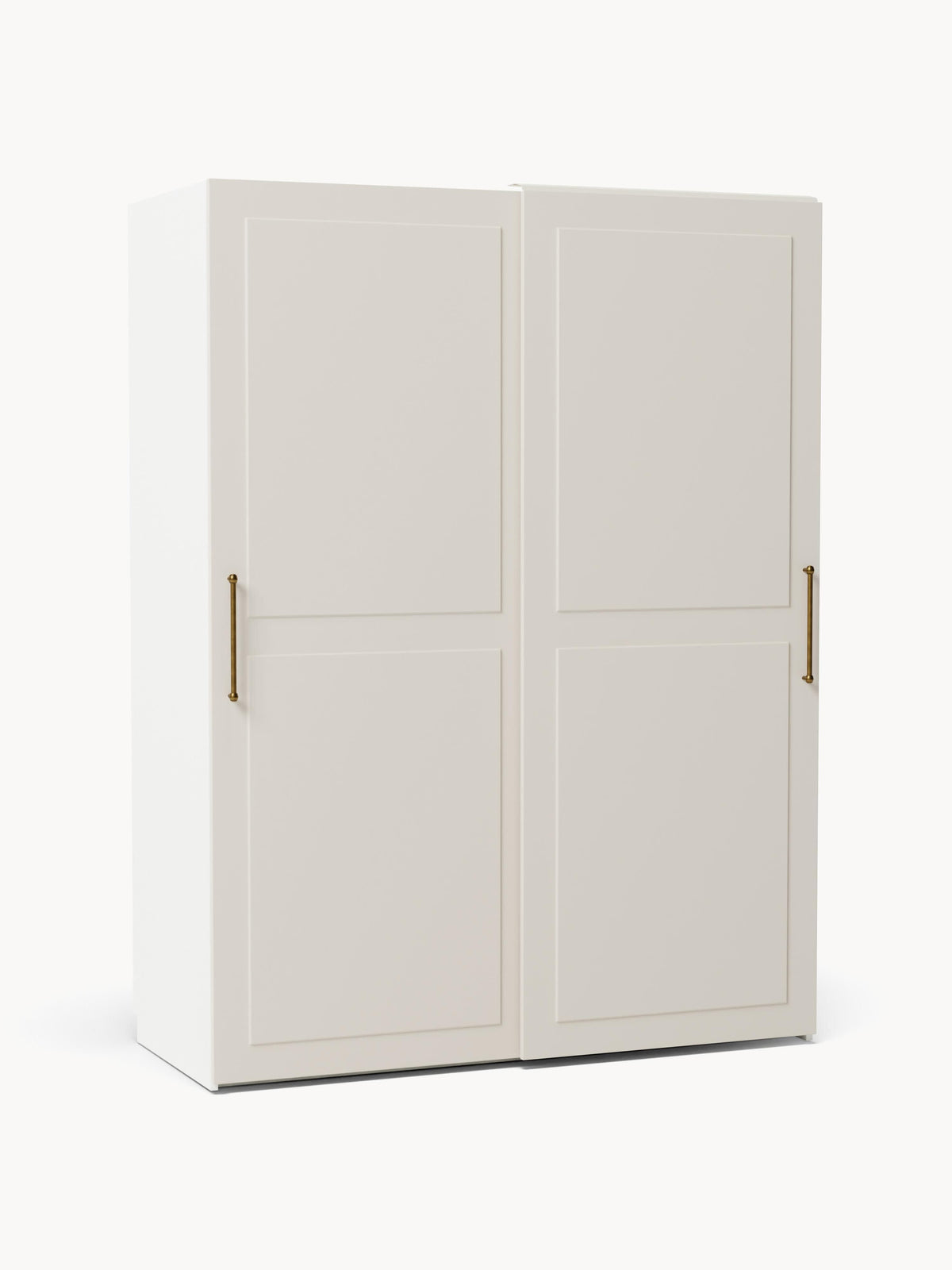 Lux Charlotte Modular Sliding-Door Wardrobe in Various Sizes, 150 cm Wide