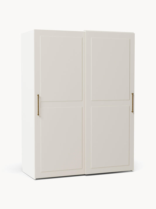 Lux Charlotte Modular Sliding-Door Wardrobe in Various Sizes, 150 cm Wide