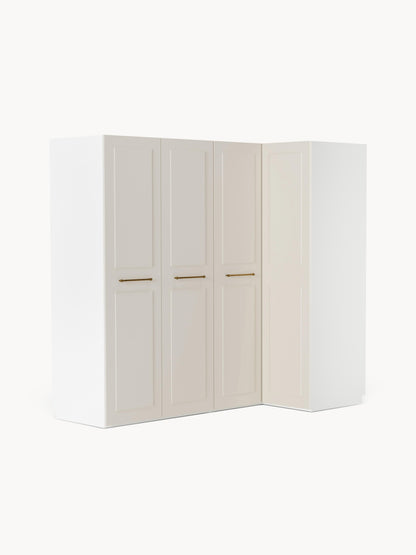 Lux Charlotte Modular Wardrobe for Corners, in Various Sizes, 215 cm Wide
