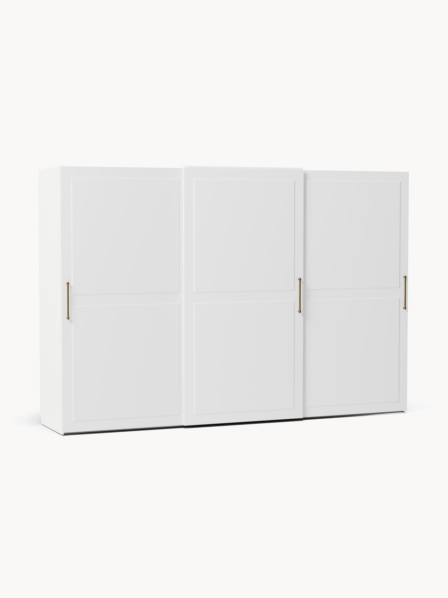Lux Charlotte Modular Wardrobe with Sliding Doors, in Various Sizes, 300 cm Wide