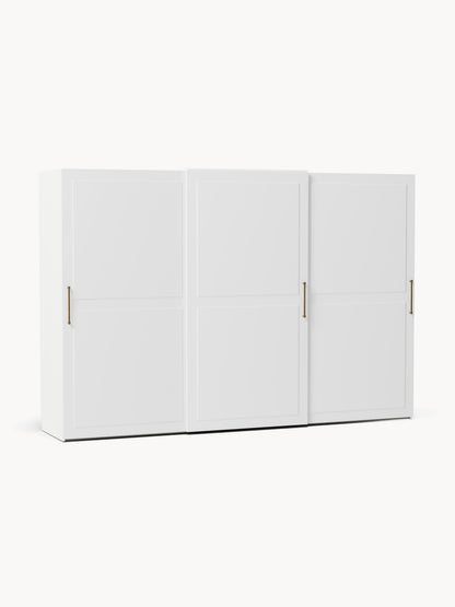 Lux Charlotte Modular Wardrobe with Sliding Doors, in Various Sizes, 300 cm Wide