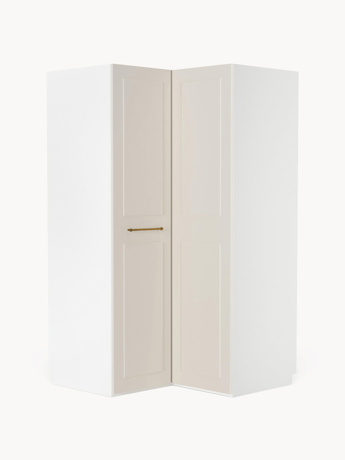 Lux Charlotte Wardrobe for Corners, Modular, 115 cm Wide