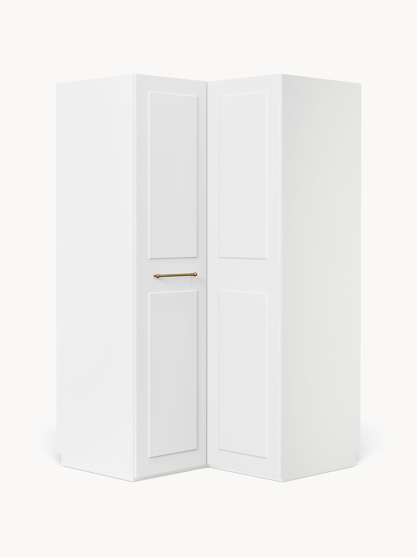 Lux Charlotte Wardrobe for Corners, Modular, 115 cm Wide