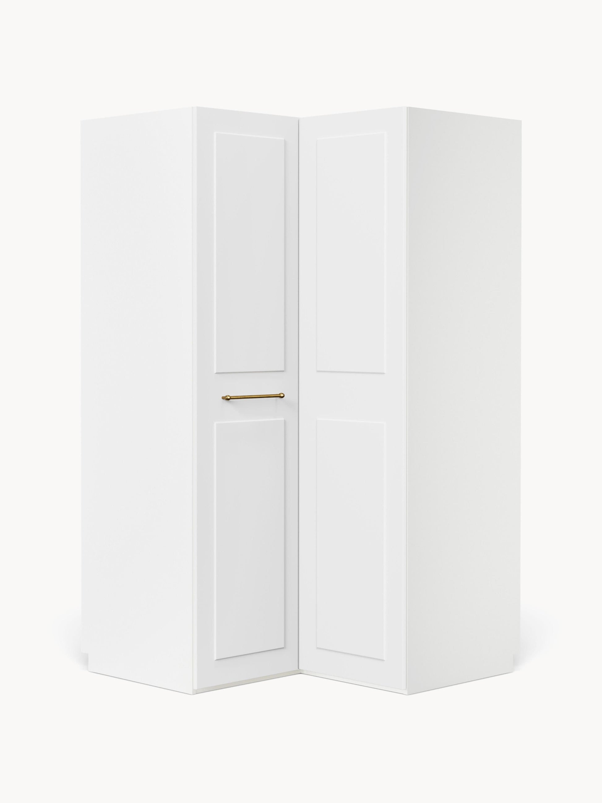 Lux Charlotte Wardrobe for Corners, Modular, 115 cm Wide