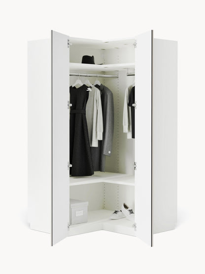 Lux Charlotte Wardrobe for Corners, Modular, 115 cm Wide