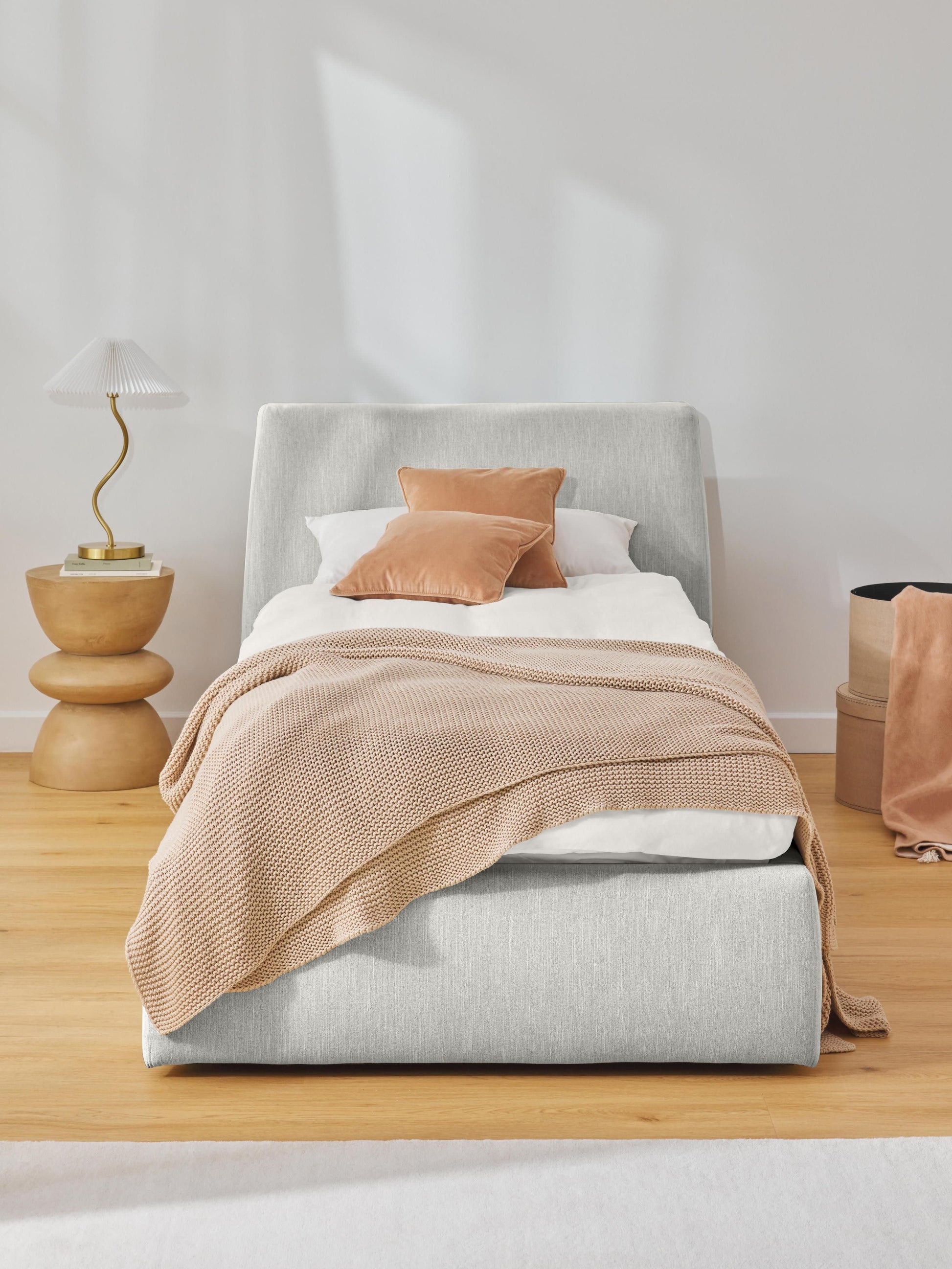 Lux Cloud Bed (Single) with Storage