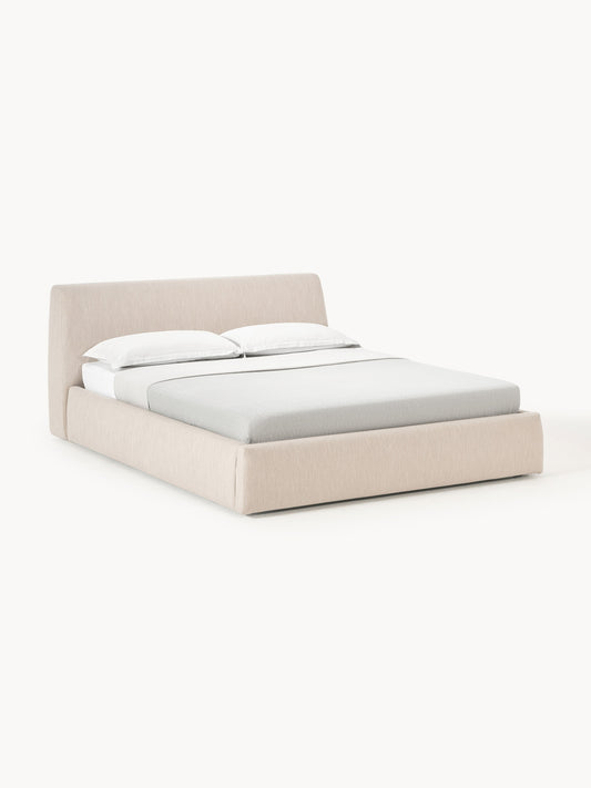 Lux Cloud Storage Bed with Upholstery