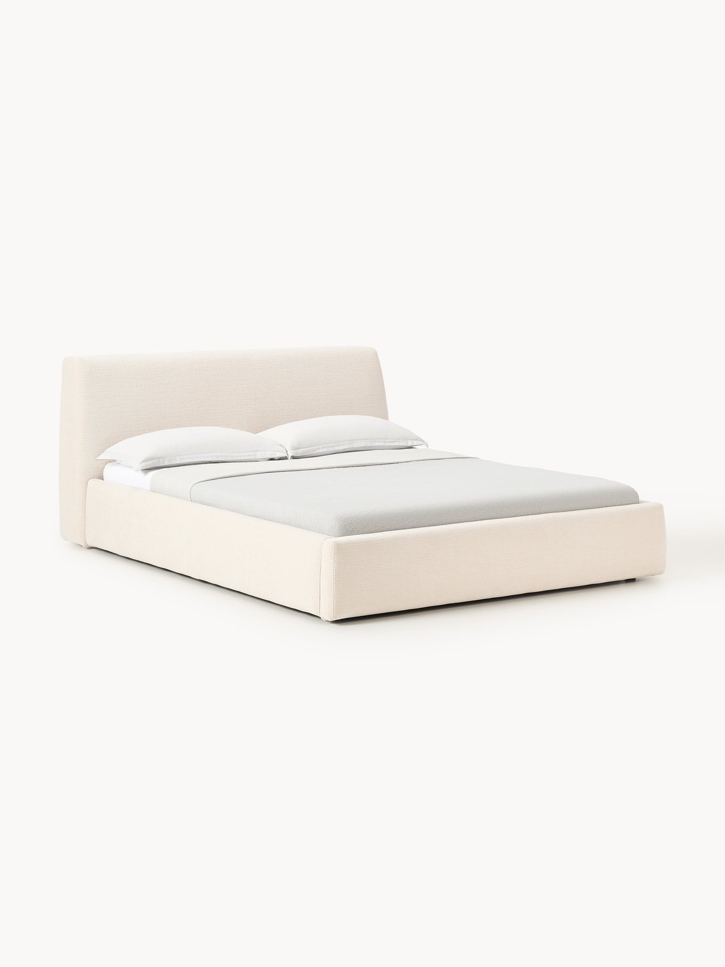Lux Cloud Storage Bed with Upholstery