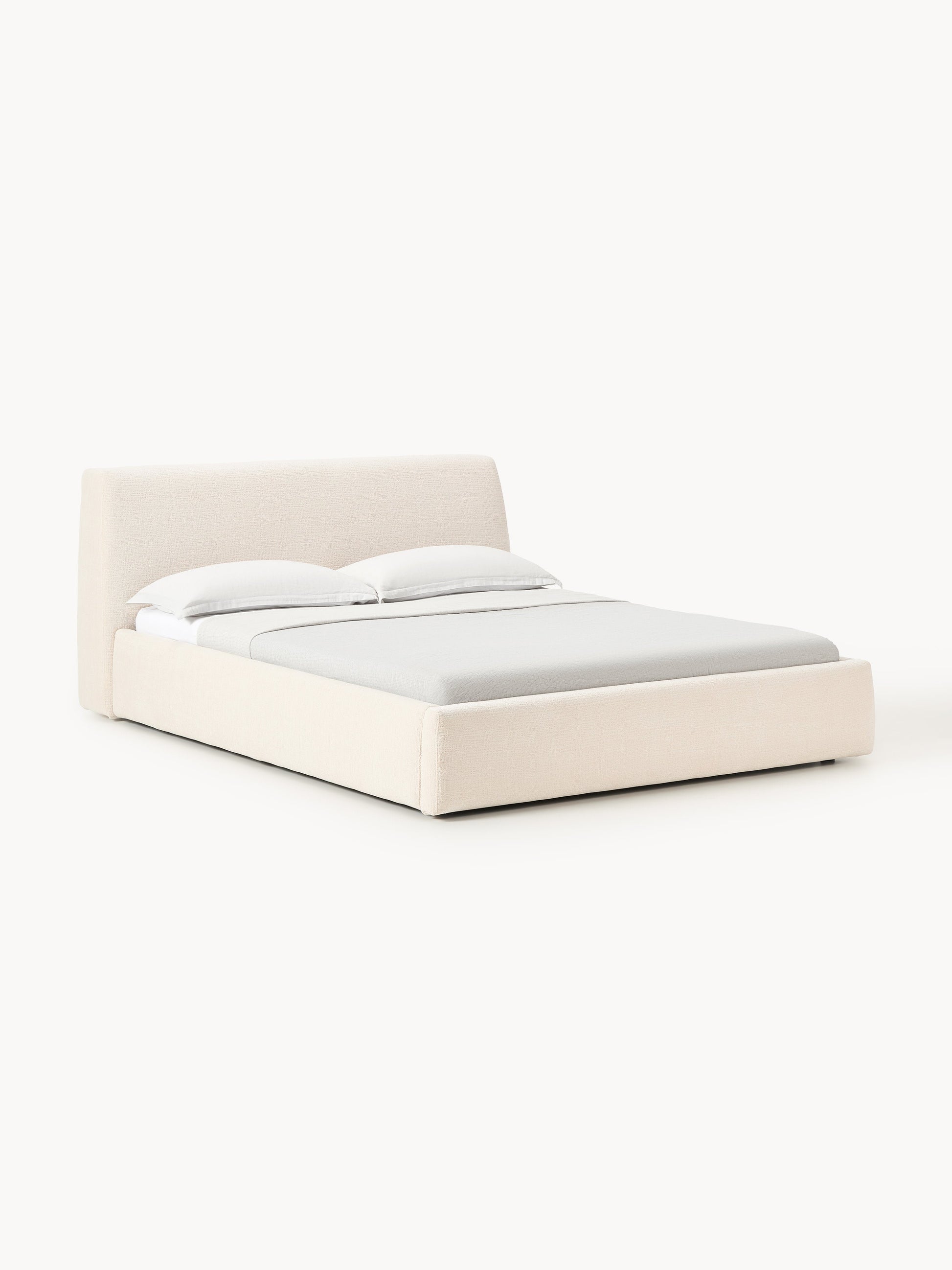 Lux Cloud Storage Bed with Upholstery