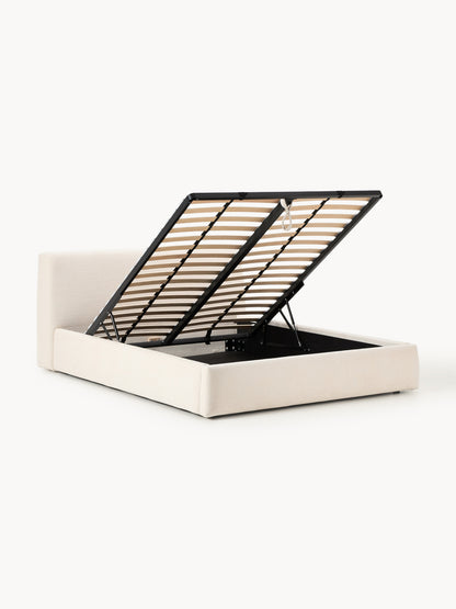 Lux Cloud Storage Bed with Upholstery
