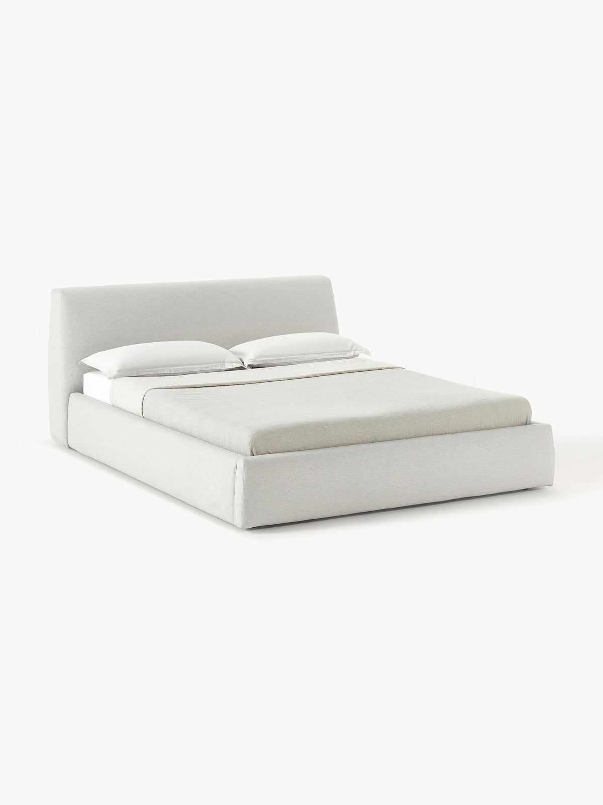 Lux Cloud Storage Bed with Upholstery