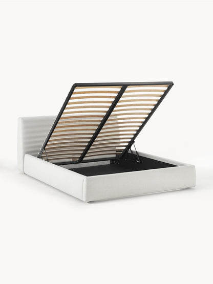 Lux Cloud Storage Bed with Upholstery