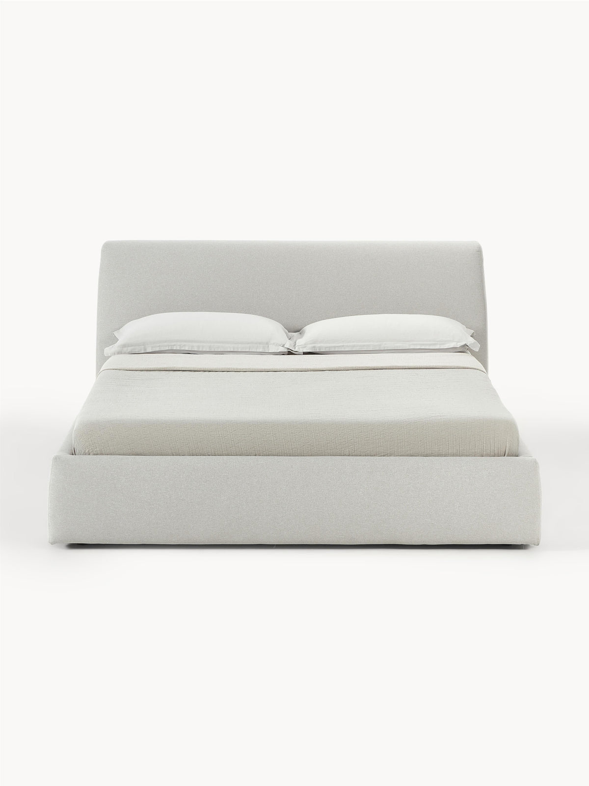 Lux Cloud Storage Bed with Upholstery