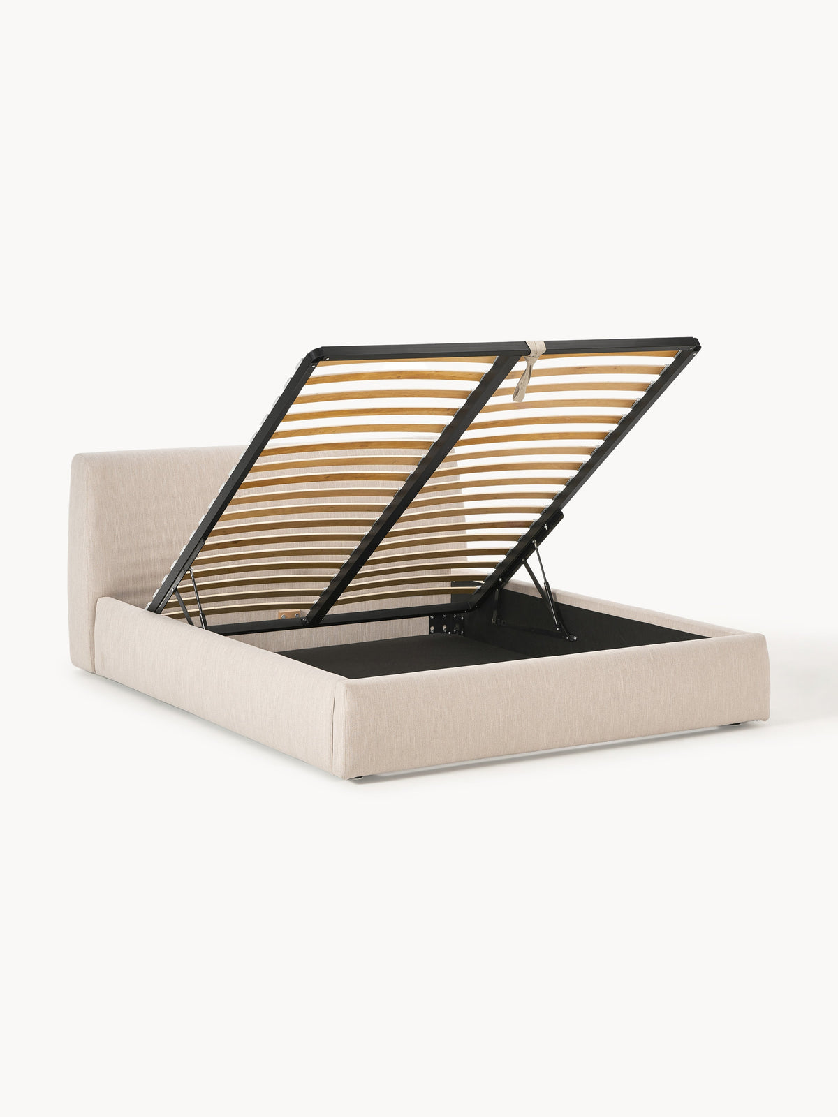 Lux Cloud Storage Bed with Upholstery