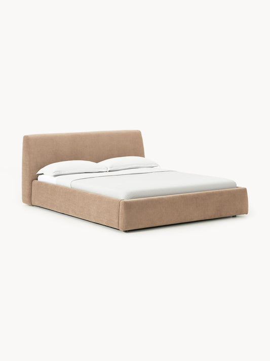 Lux Cloud Storage Bed with Upholstery