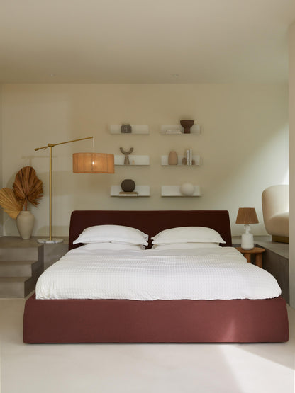Lux Cloud Storage Bed with Upholstery