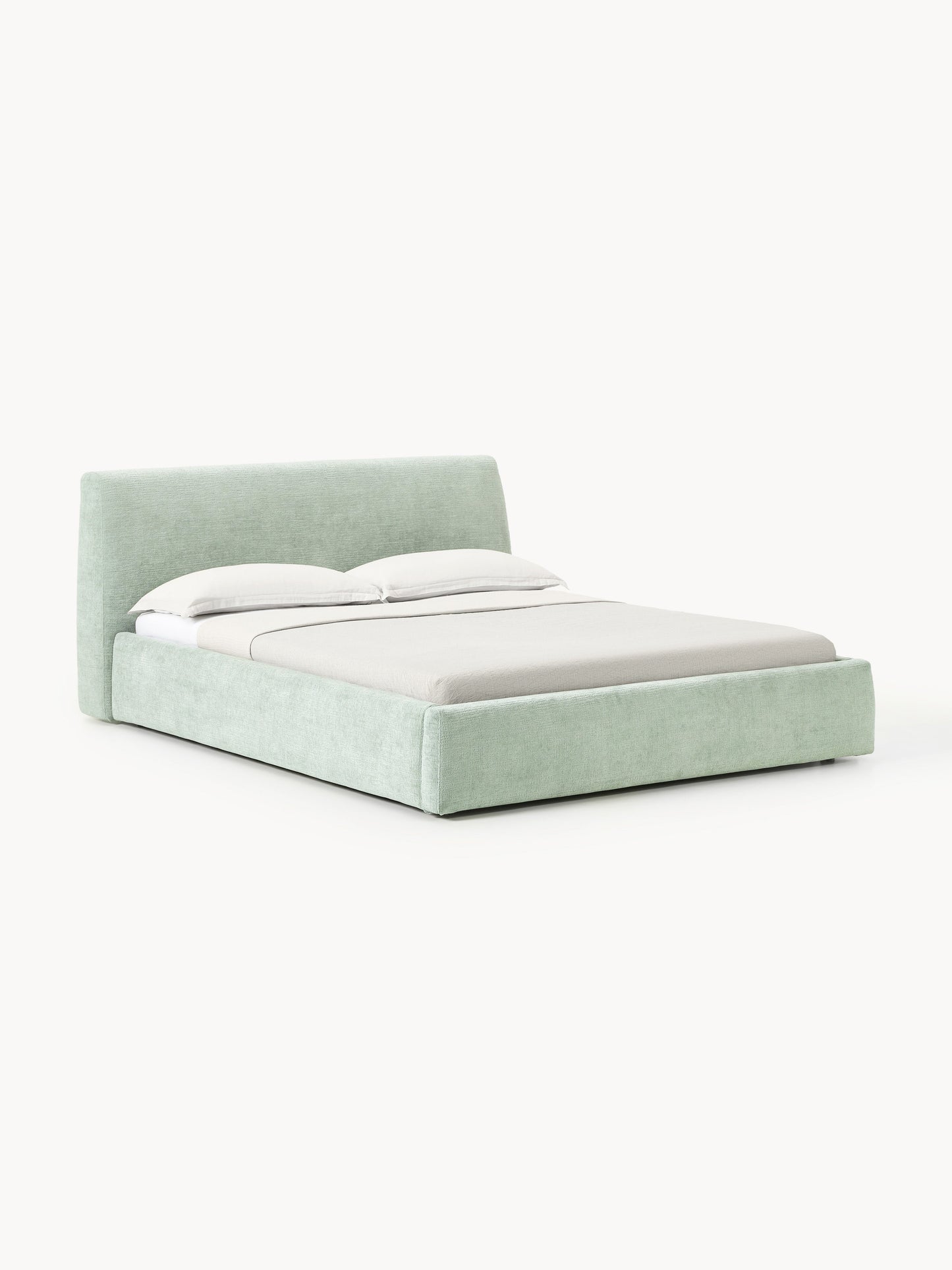 Lux Cloud Storage Bed with Upholstery
