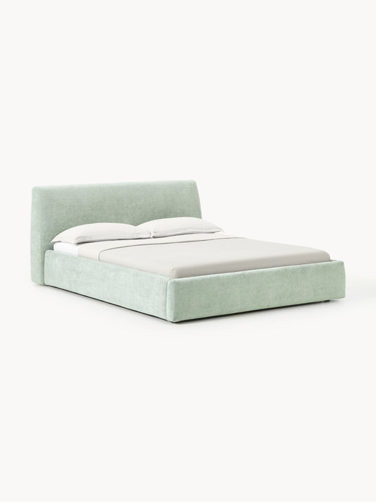 Lux Cloud Storage Bed with Upholstery
