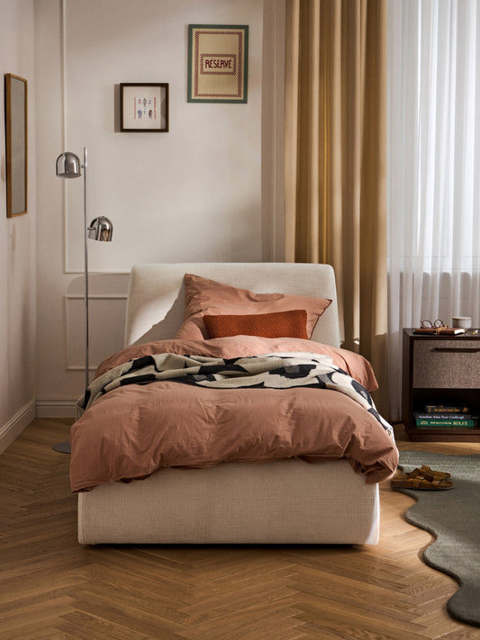 Lux Cloud Upholstered Bed (Single)