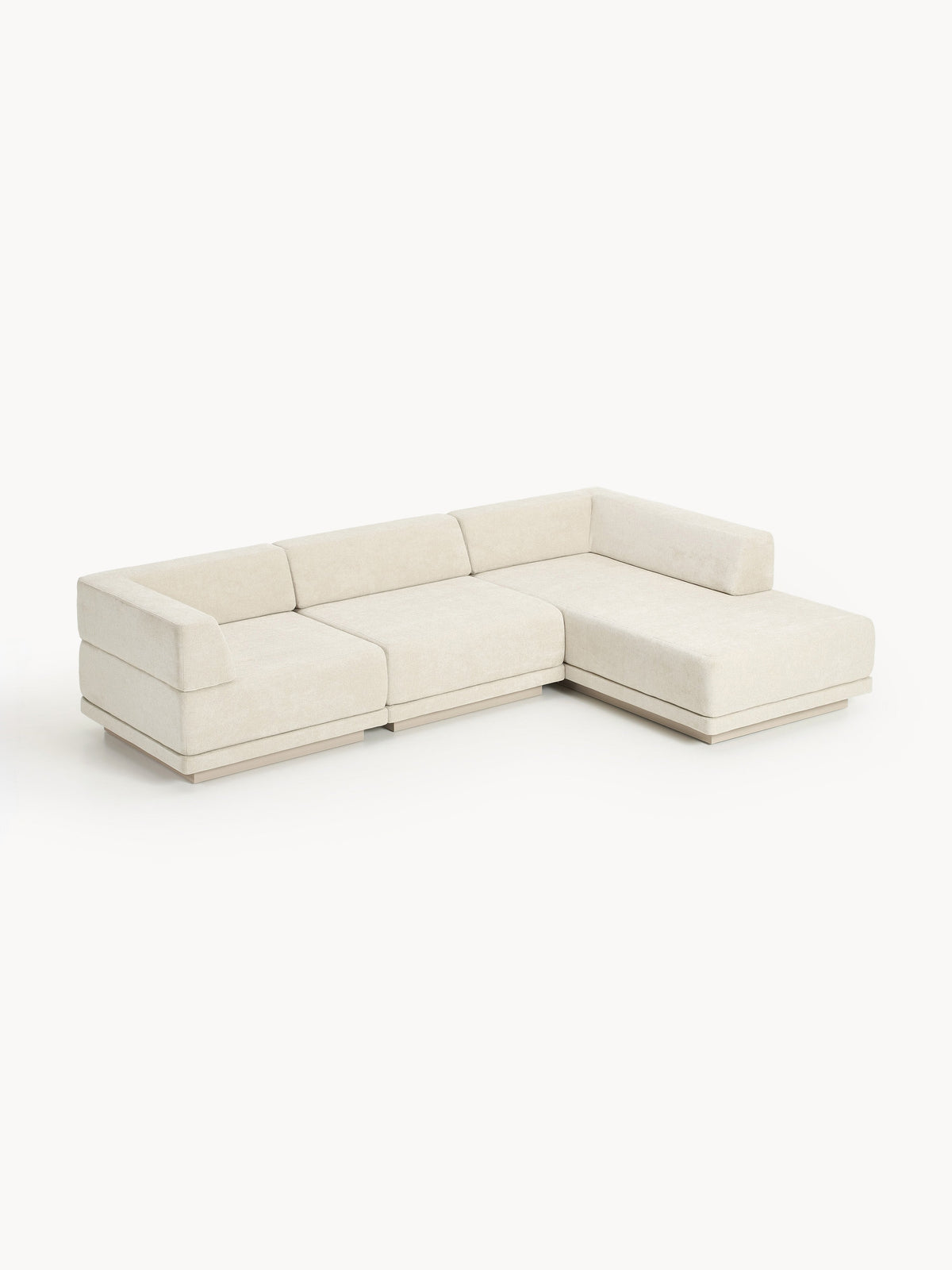 Lux Colin Modular Corner Couch (4-Seater)