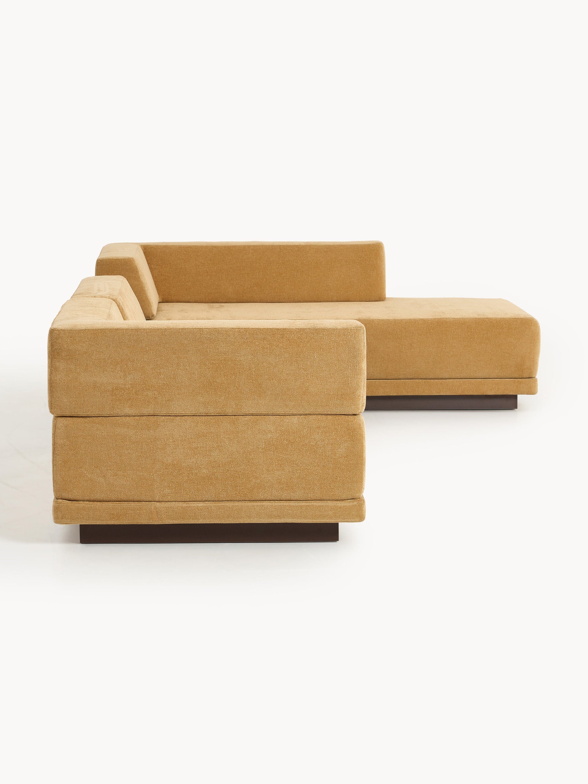 Lux Colin Modular Corner Couch (4-Seater) with Coffee Table