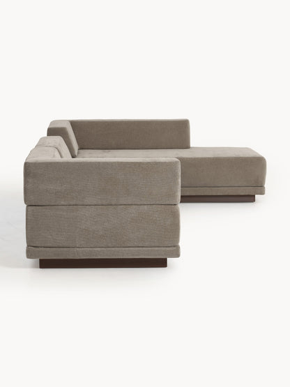 Lux Colin Modular Corner Couch (4-Seater) with Coffee Table