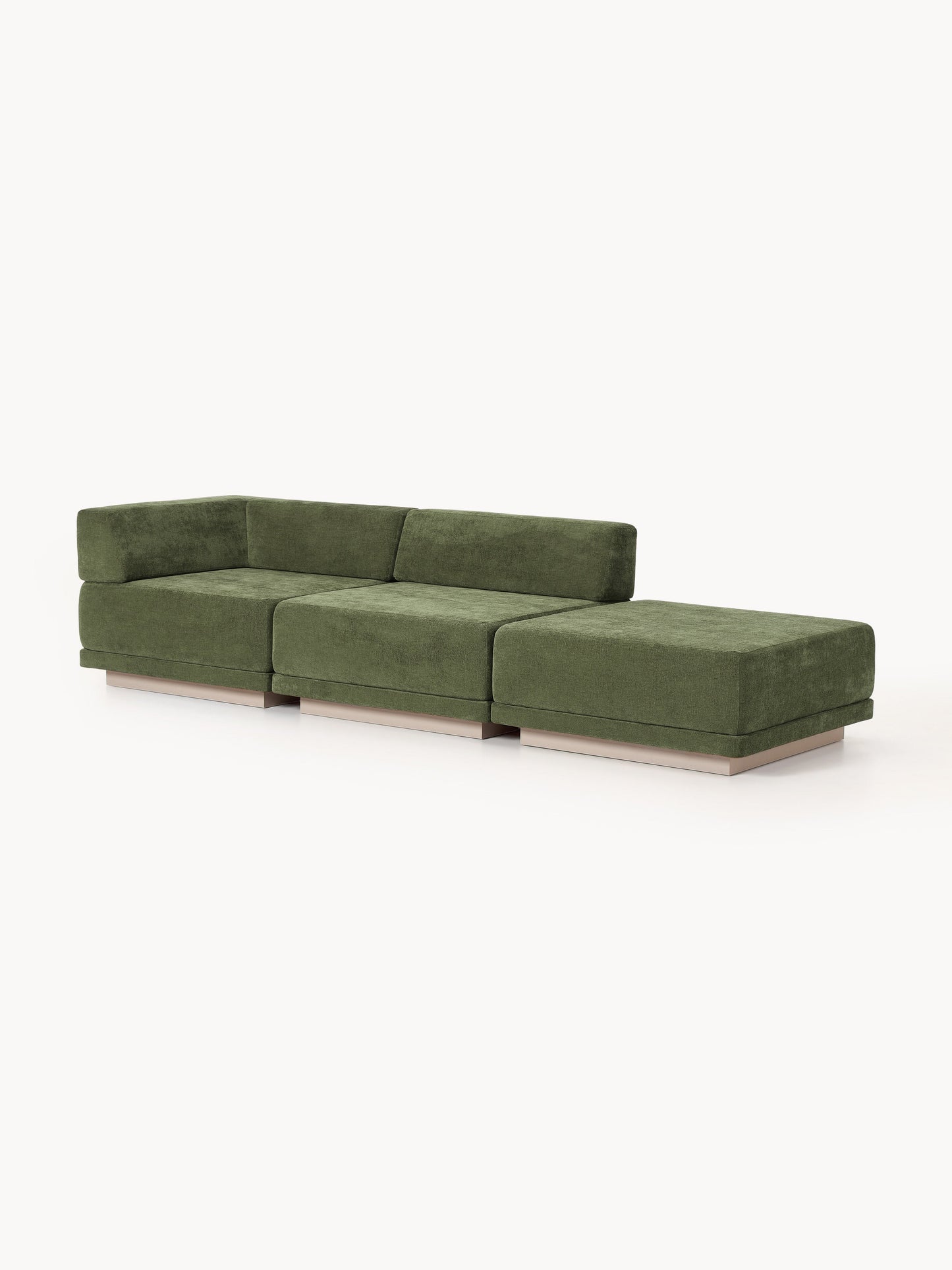 Lux Colin Modular Couch with Ottoman (4-Seater)