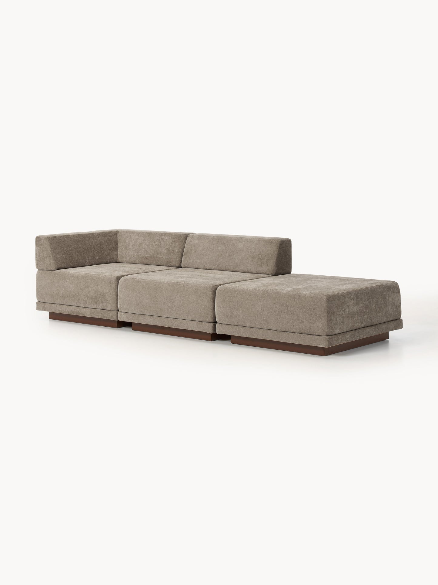 Lux Colin Modular Couch with Ottoman (4-Seater)