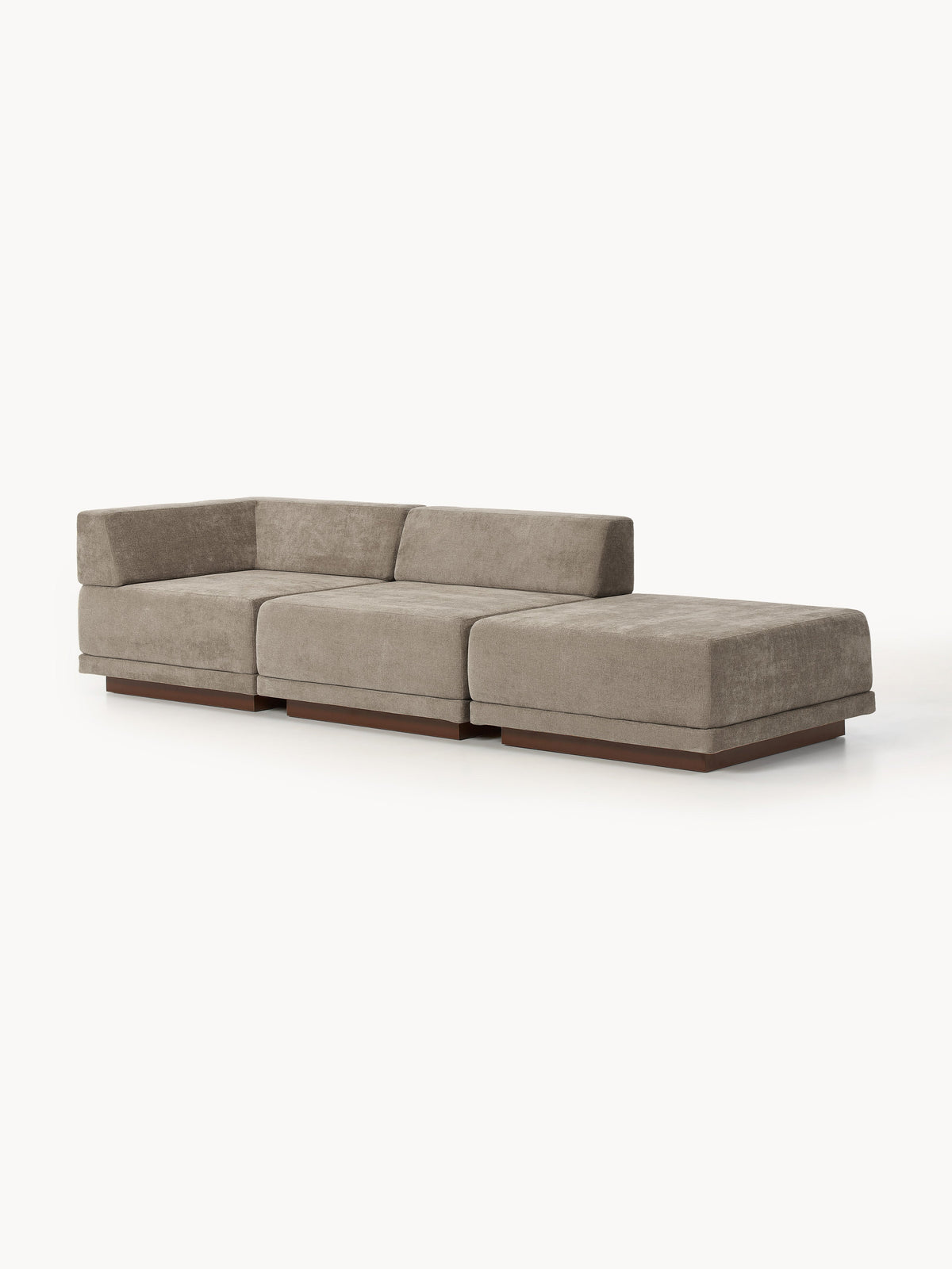 Lux Colin Modular Couch with Ottoman (4-Seater)