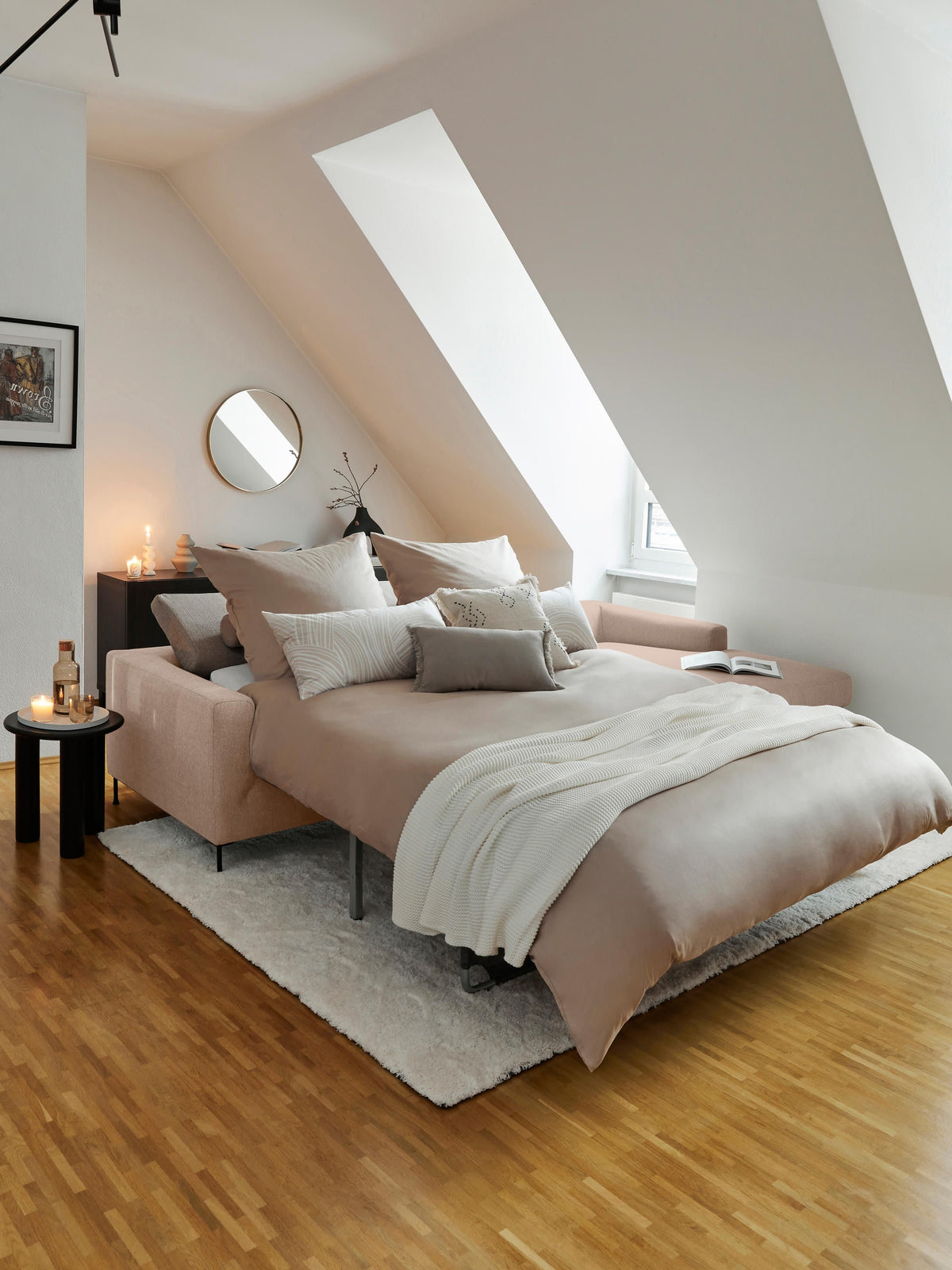 Lux Cucita Sofa Bed with Mattress (3-Seater)