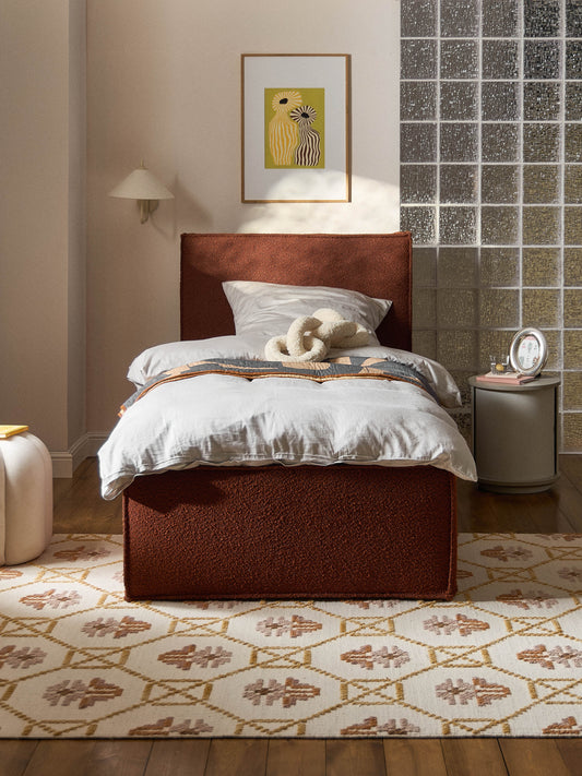 Lux Dream Bouclé Bed (Single)