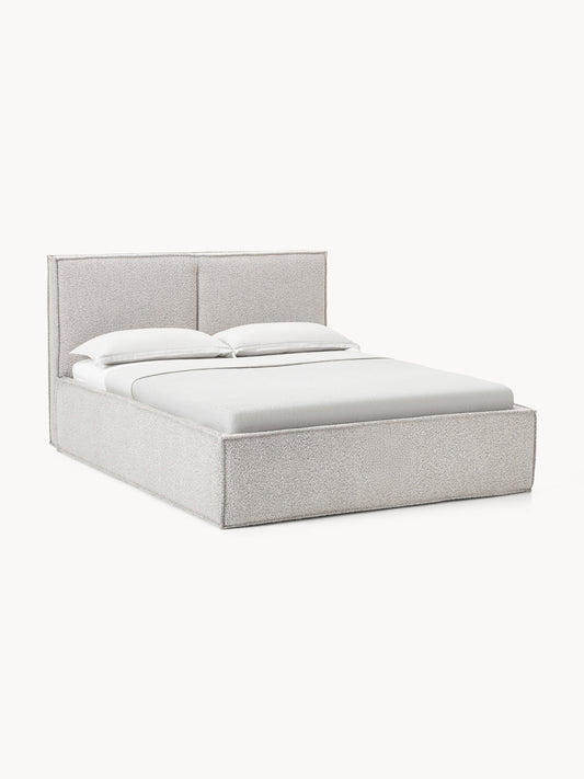 Lux Dream Bouclé Bed, Upholstered