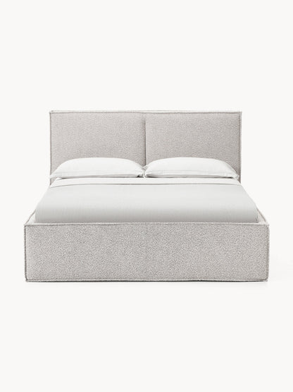 Lux Dream Bouclé Bed, Upholstered