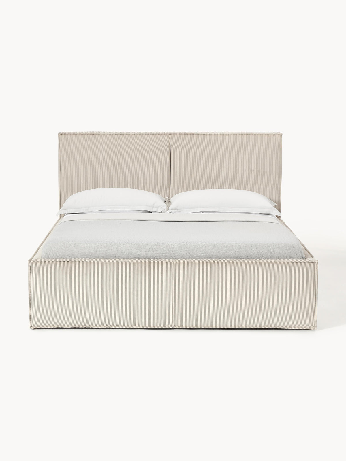 Lux Dream Corduroy Bed, Upholstered