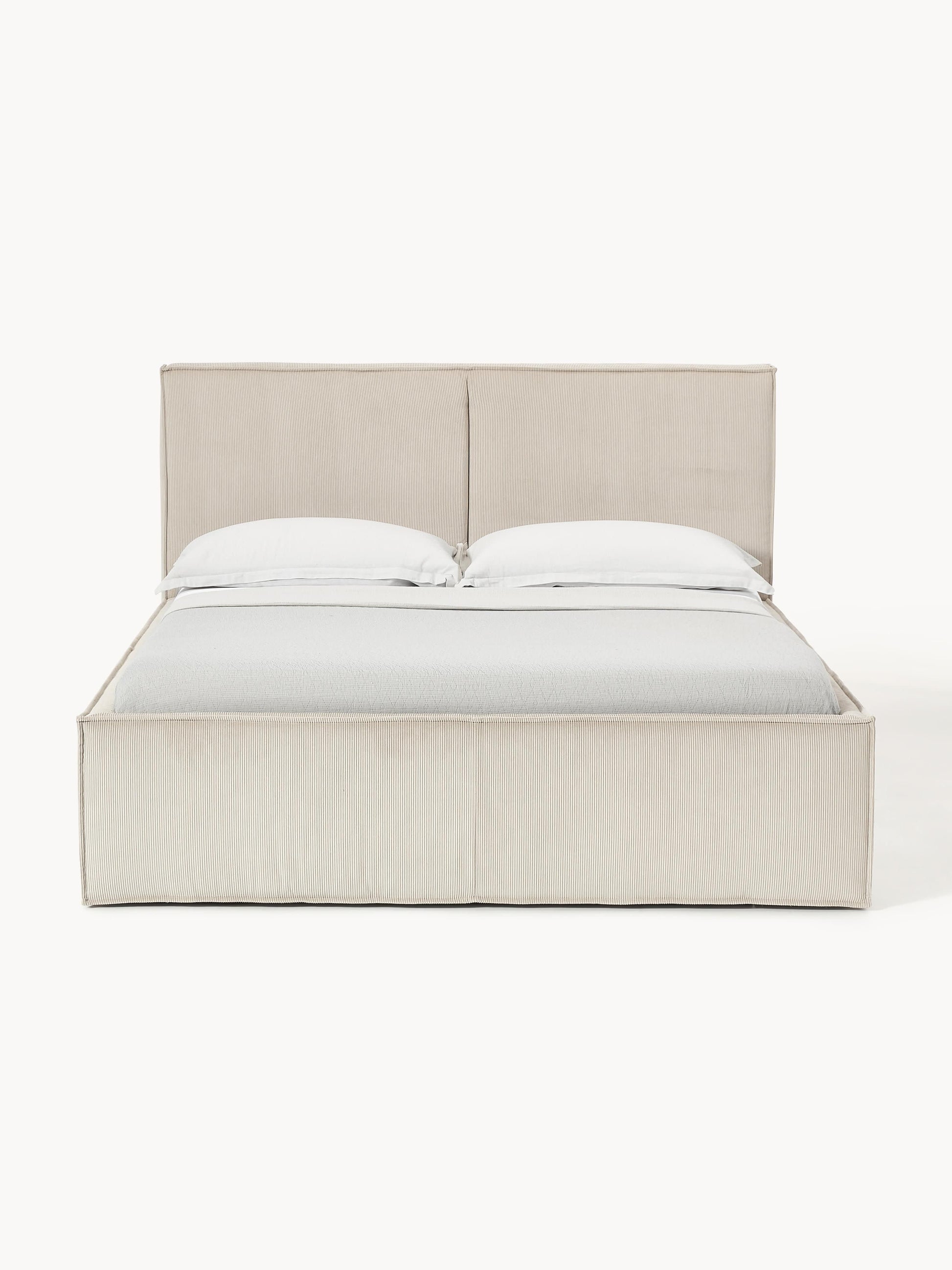 Lux Dream Corduroy Bed, Upholstered
