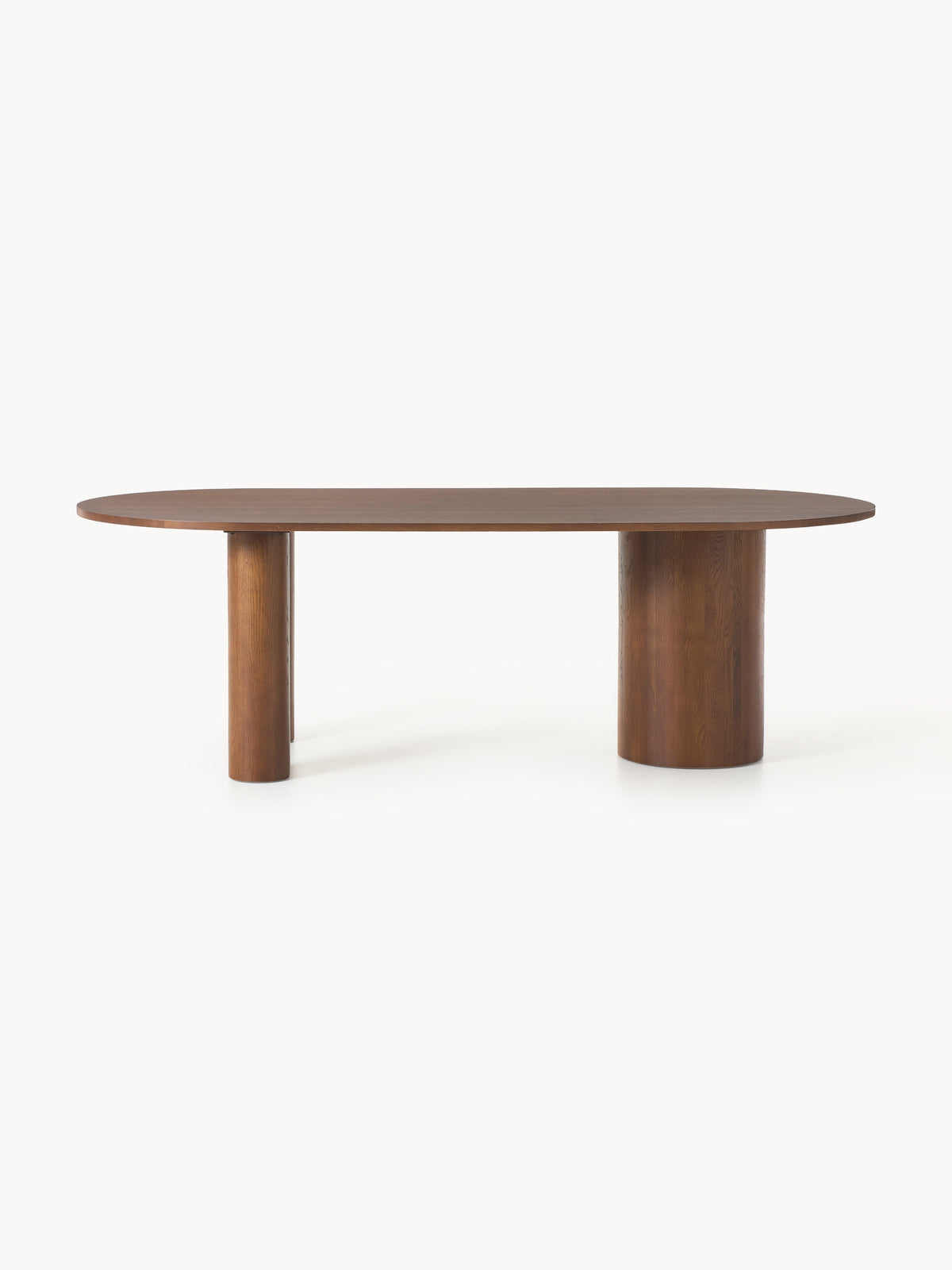 Lux Dunia Oval Dining Table Made of Oak, in Various Sizes