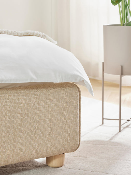 Lux Ebba Bed with Upholstered Frame