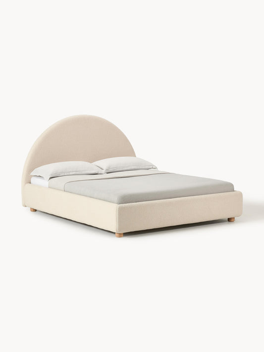 Lux Ebba Teddy Bed, Upholstered