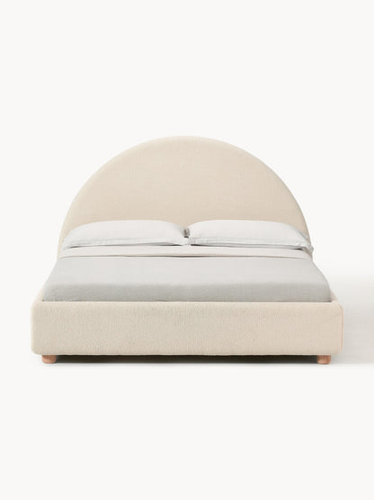 Lux Ebba Teddy Bed, Upholstered