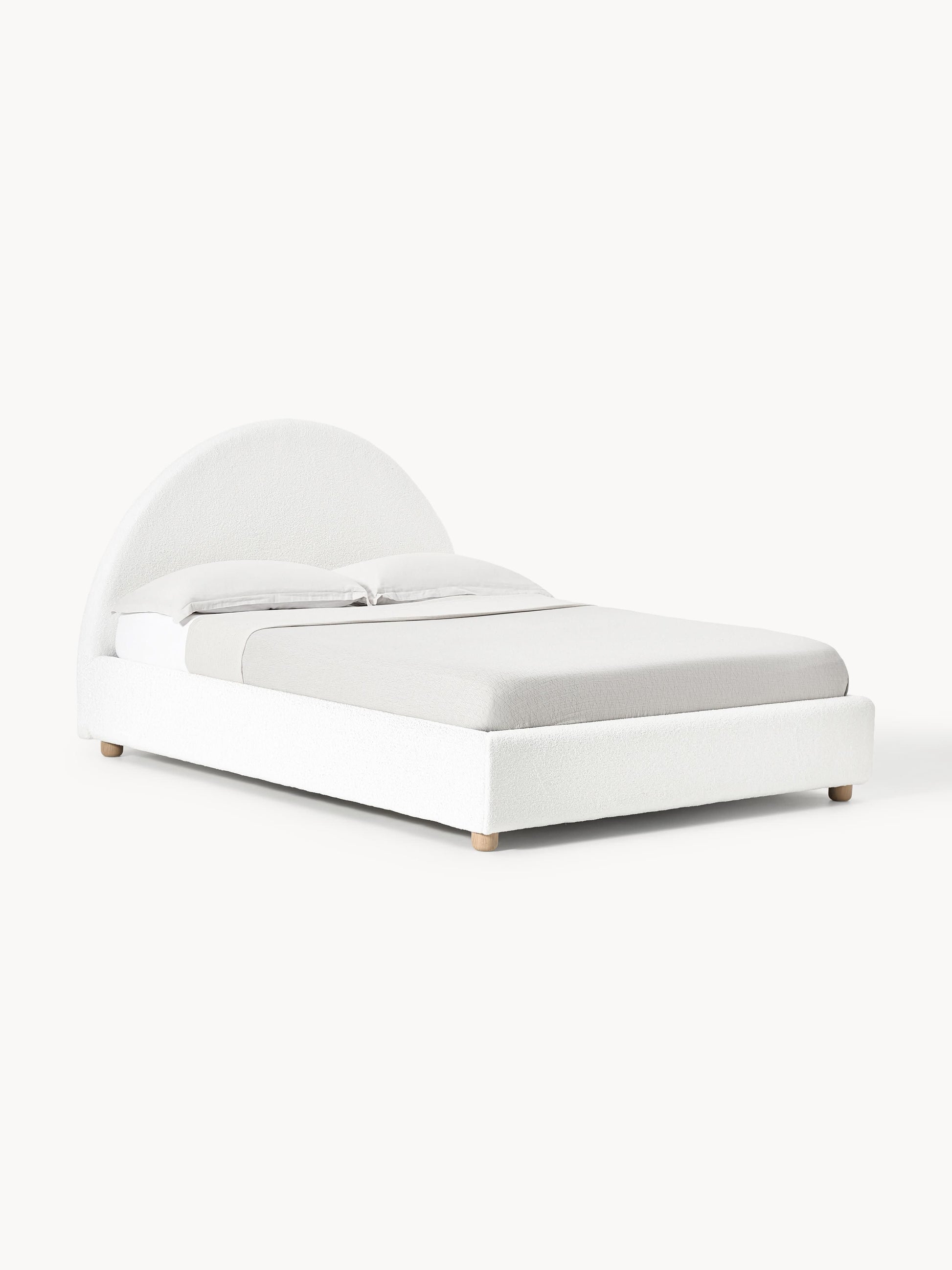 Lux Ebba Upholstered Teddy Bed with Storage