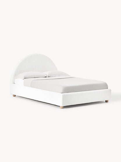 Lux Ebba Upholstered Teddy Bed with Storage