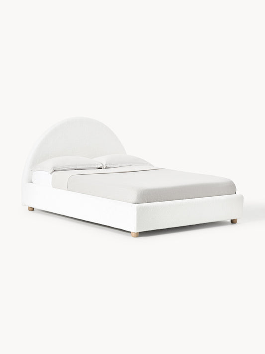 Lux Ebba Upholstered Teddy Bed with Storage